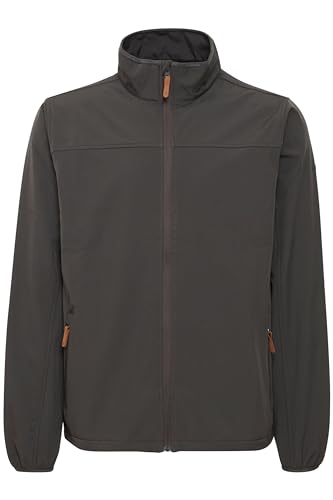 NORTH BEND NBCorin Herren Softshell Jacke Funktionsjacke wasserdicht atmungsaktiv winddicht Wassersäule 8000mm W-PRO Wetterschutzsystem, Größe:2XL, Farbe:Phantom (1016) von NORTH BEND