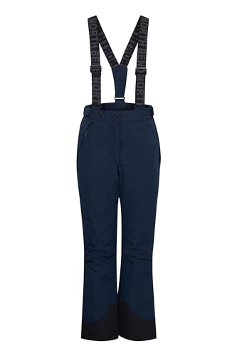 NORTH BEND NBHildi Damen Skihose wasserdicht Winddicht atmungsaktiv Schneehose Winterhose mit Wassersäule 10000mm W-PRO Wetterschutzsystem, Größe:38, Farbe:Navy Blazer (2048) von NORTH BEND