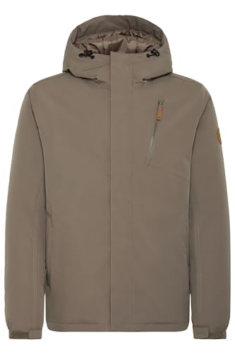 NORTH BEND NBKeno Herren Jacke Outdoorjacke Funktionsjacke wasserdicht atmungsaktiv Kapuze Reißverschlusstaschen Wassersäule 10.000 mm W-PRO Wetterschutzsystem, Größe:XL, Farbe:Falcon (3033) von NORTH BEND