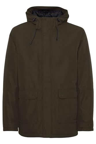 NORTH BEND NBMalik Herren Parka wasserdicht winddicht atmungsaktiv Winterjacke mit Wassersäule 8000mm W-PRO Wetterschutzsystem, Größe:3XL, Farbe:Black Ink (1071) von NORTH BEND