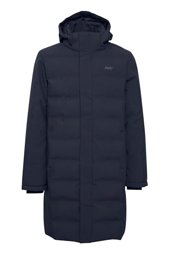 NORTH BEND NBMarko Herren Steppmantel wasserdicht winddicht atmungsaktiv Herrenjacke mit Wassersäule 5000mm W-PRO Wetterschutzsystem, Größe:2XL, Farbe:Navy Blazer (2048) von NORTH BEND