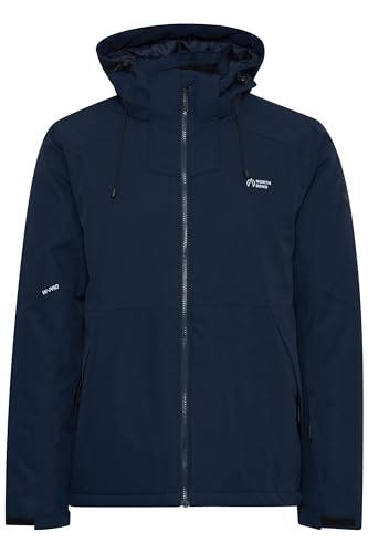NORTH BEND NBOcta Skijacke wasserdicht winddicht atmungsaktiv Winterjacke mit Wassersäule 10000mm W-PRO Wetterschutzsystem, Größe:L, Farbe:Navy Blazer (2048) von NORTH BEND