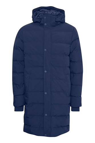NORTH BEND NBPaolo Herren Parka wasserabweisend winddicht modischer Steppparka mit Kapuze, Größe:2XL, Farbe:Navy Blazer (2048) von NORTH BEND