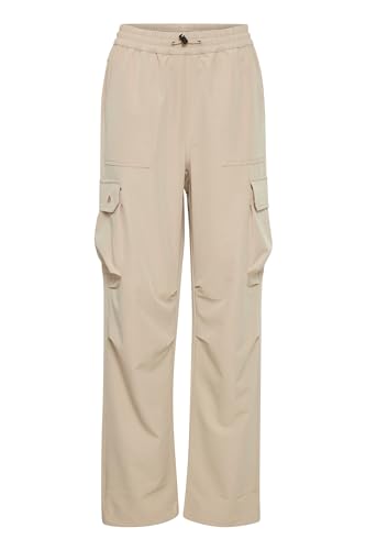 NORTH BEND NBRuva Damen Trekkinghose atmungsaktiv Leichte Wanderhose Outdoorhose, Größe:38, Farbe:Simply Taupe (1136) von NORTH BEND