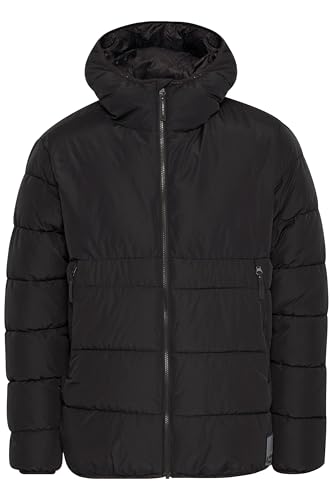 NORTH BEND NBSareno Herren Steppjacke Jacke Pufferjacke Outdoor atmungsaktiv wärmend wasserabweisend mit Kapuze TPU-Membran Reißverschlusstaschen, Größe:XL, Farbe:Black (1001) von NORTH BEND