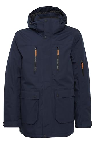 NORTH BEND NBWan Herren Outdoorjacke wasserdicht winddicht atmungsaktiv Funktionsjacke mit Wassersäule 10000mm W-PRO Wetterschutzsystem, Größe:3XL, Farbe:Navy Blazer (2048) von NORTH BEND