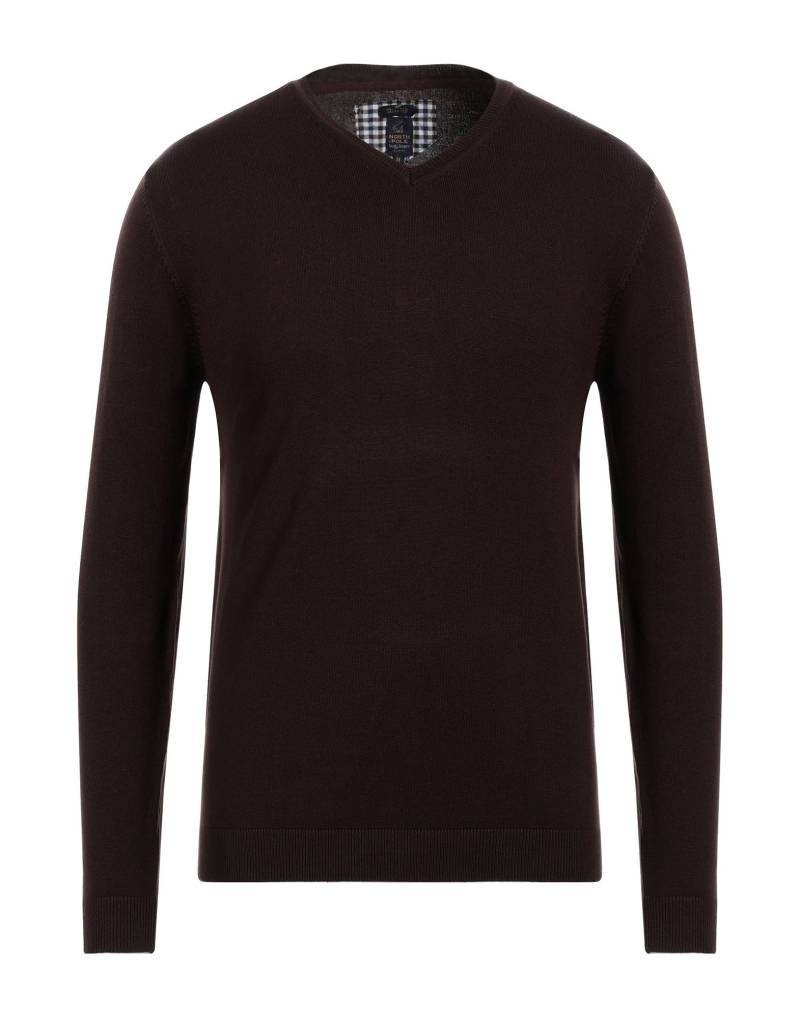 NORTH POLE Pullover Herren Dunkelbraun von NORTH POLE