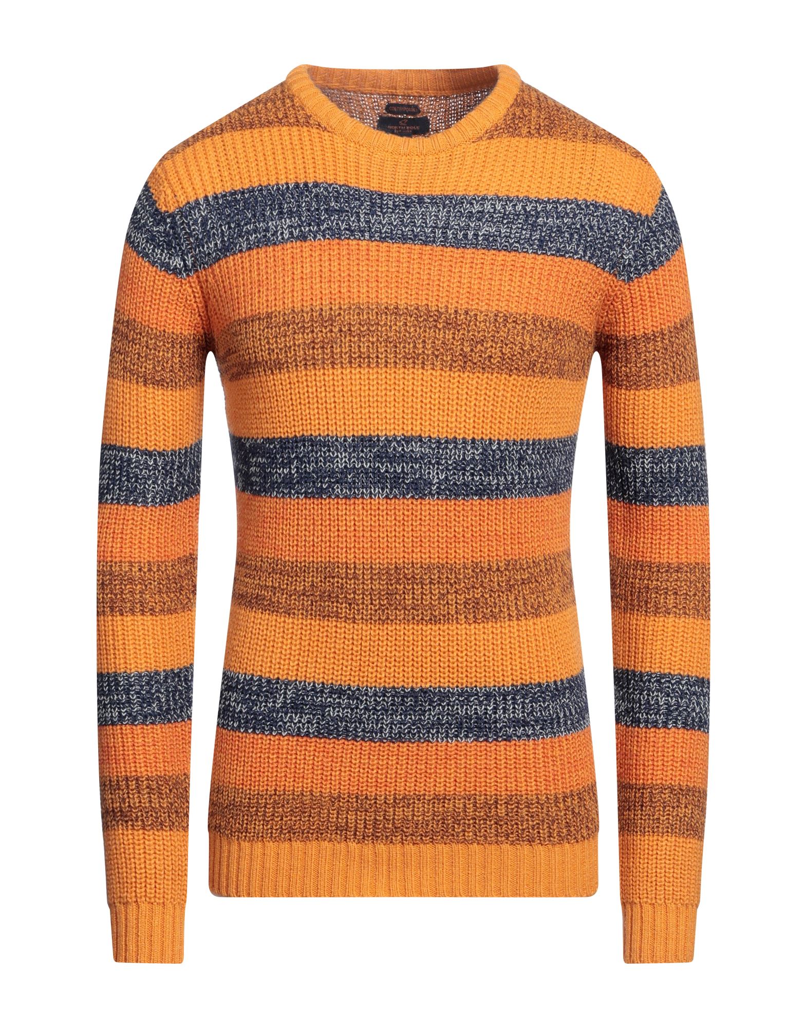 NORTH POLE Pullover Herren Orange von NORTH POLE