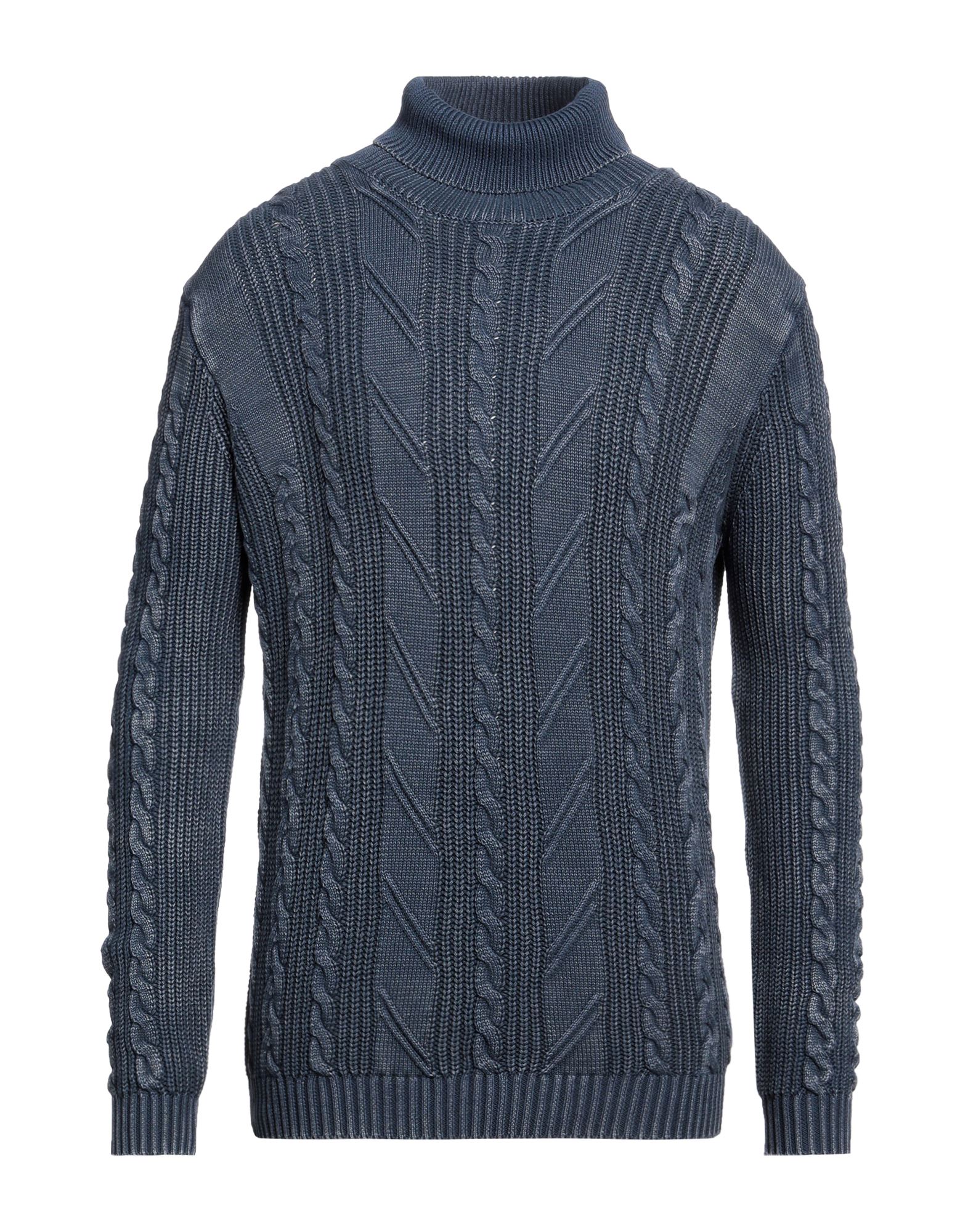 NORTH POLE Rollkragenpullover Herren Taubenblau von NORTH POLE