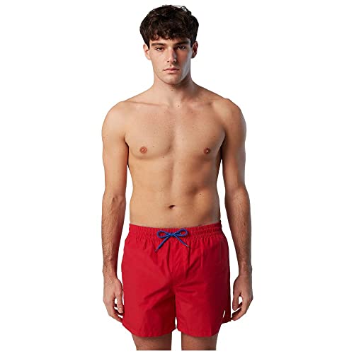NORTH SAILS Badehose für Herren aus 100% recyceltem Polyester, rot, X-Large von NORTH SAILS