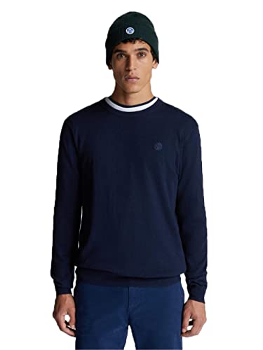 NORTH SAILS Herren Crewneck 12 GG Pullover, Marineblau, XL von NORTH SAILS