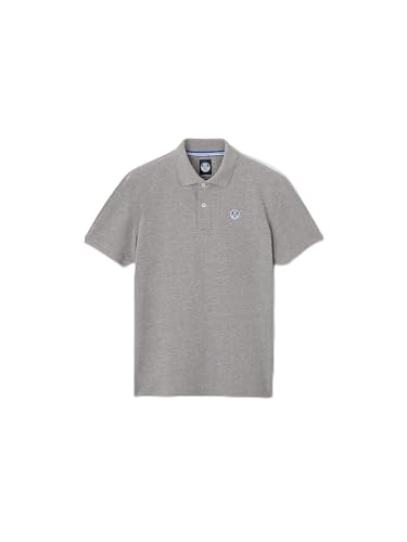 NORTH SAILS Herren Polohemd in Leichtgewicht Baumwollpikee - Kurz Arm und Normale Passform - XL von NORTH SAILS