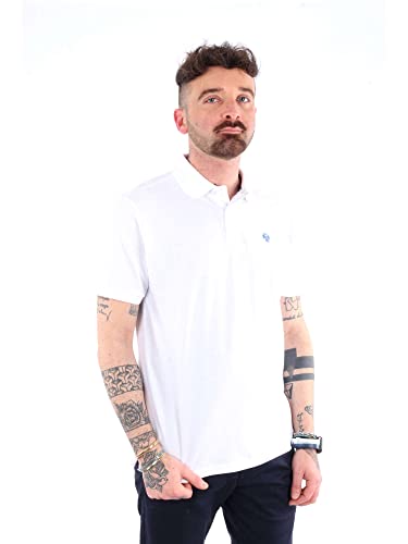 NORTH SAILS Herren-Poloshirt aus organischer Baumwolle, weiß, XL, XXL von NORTH SAILS