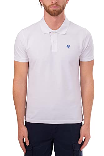 NORTH SAILS - Men's basic polo shirt with logo patch - Size XL von NORTH SAILS