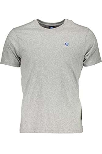 NORTH SAILS Herren T-Shirt in Baumwolljersey - Kurz Arm mit Rundhalsausschnitt - Normale Passform - L von NORTH SAILS