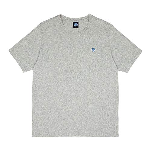 NORTH SAILS Herren T-Shirt in Baumwolljersey - Kurz Arm mit Rundhalsausschnitt - Normale Passform - XXL von NORTH SAILS