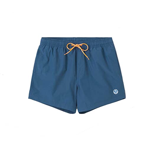 NORTH SAILS Herren Volley W/Logo Badehose, Dark Denim, XXL von NORTH SAILS