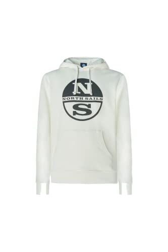 North Sails Herren W/Graphic Kapuzenpullover, Marshmallow, M von NORTH SAILS