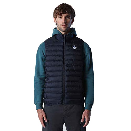 NORTH SAILS - Men's padded sleeveless down jacket with logo - Size XL von NORTH SAILS