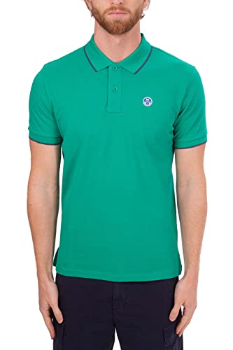 NORTH SAILS - Men's regular polo shirt with contrasting details - Size XXL von NORTH SAILS