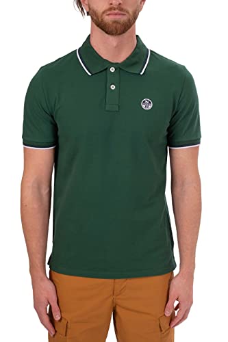 NORTH SAILS - Men's regular polo shirt with logo collar - Size L von NORTH SAILS