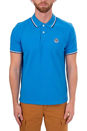 North Sails - Men's Regular Polo Shirt with Logo Collar - Size M von NORTH SAILS