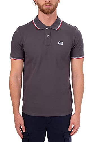 NORTH SAILS - Men's regular polo shirt with logo collar - Size XL von NORTH SAILS