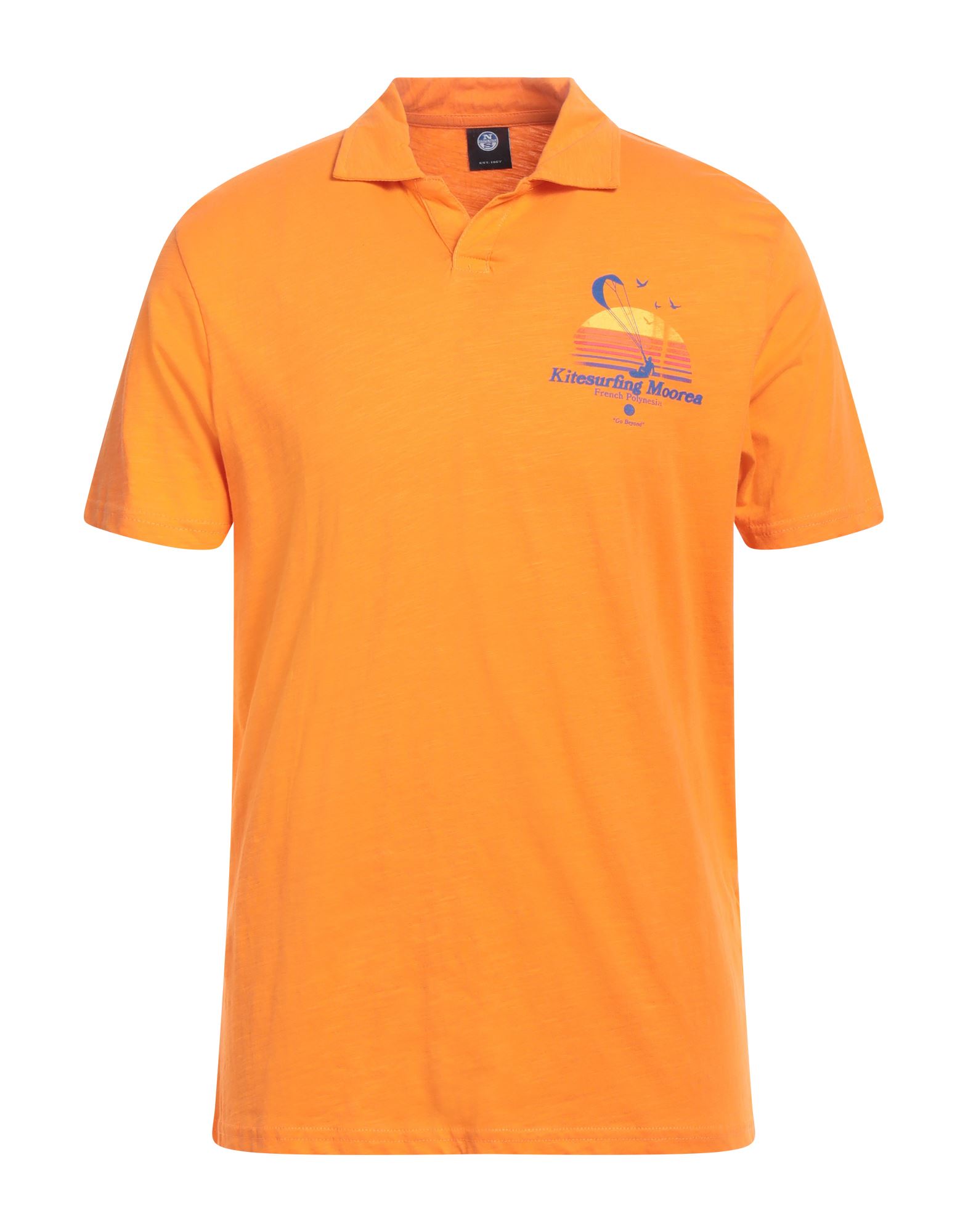 NORTH SAILS Poloshirt Herren Orange von NORTH SAILS