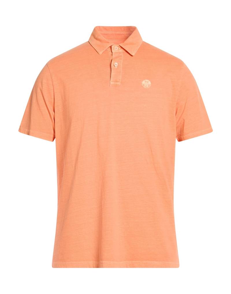 NORTH SAILS Poloshirt Herren Orange von NORTH SAILS