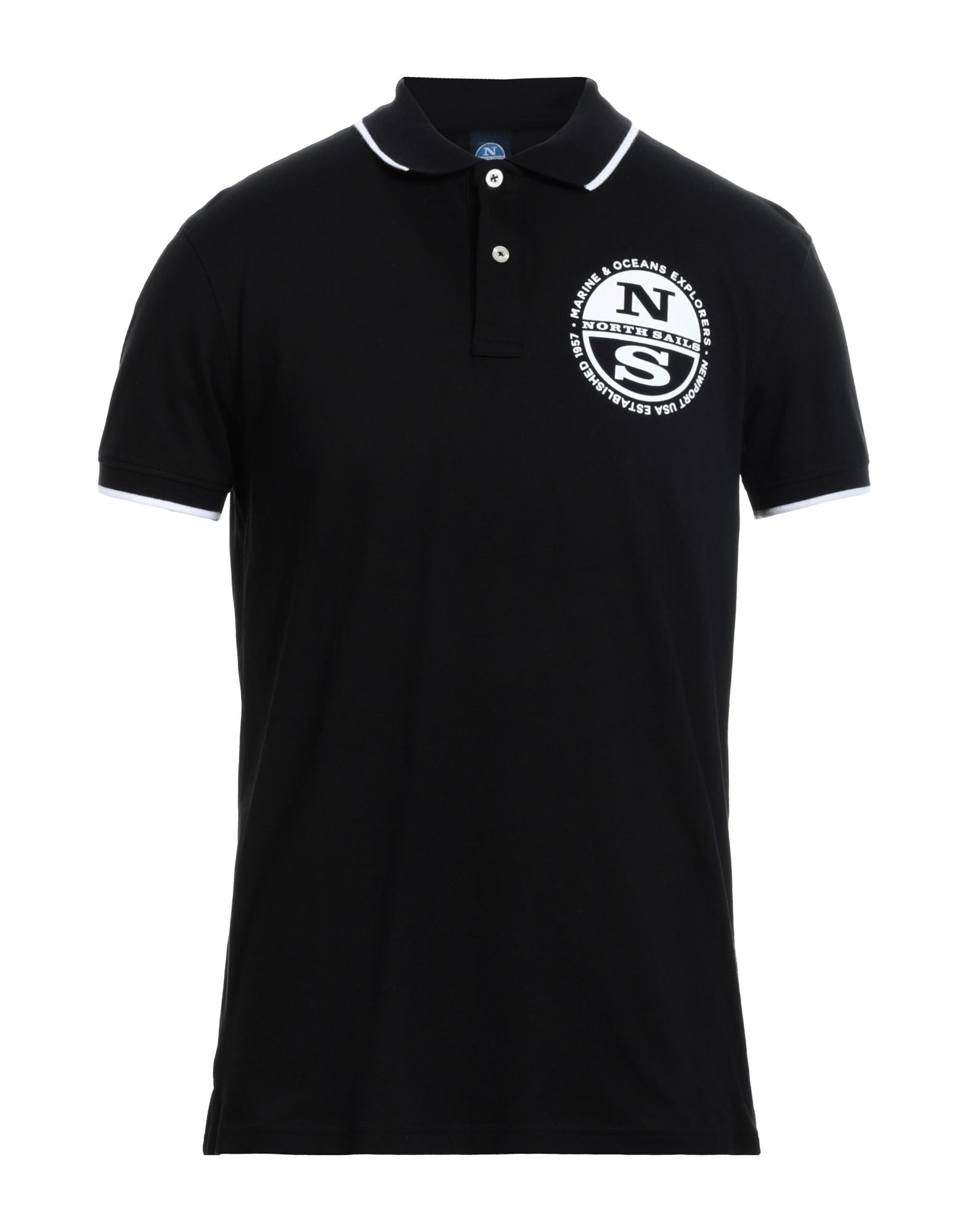 NORTH SAILS Poloshirt Herren Schwarz von NORTH SAILS