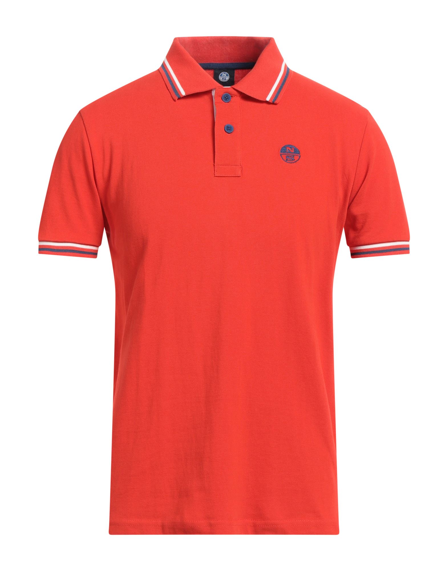 NORTH SAILS Poloshirt Herren Tomatenrot von NORTH SAILS