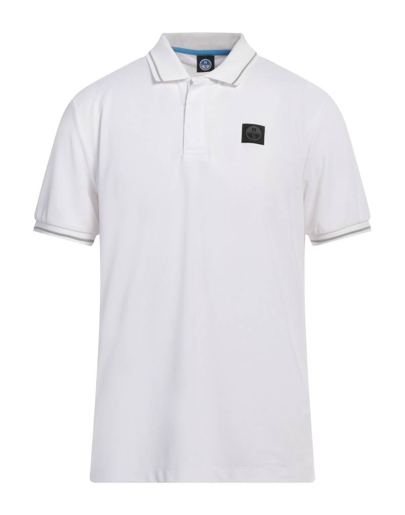 NORTH SAILS Poloshirt Herren Weiß von NORTH SAILS