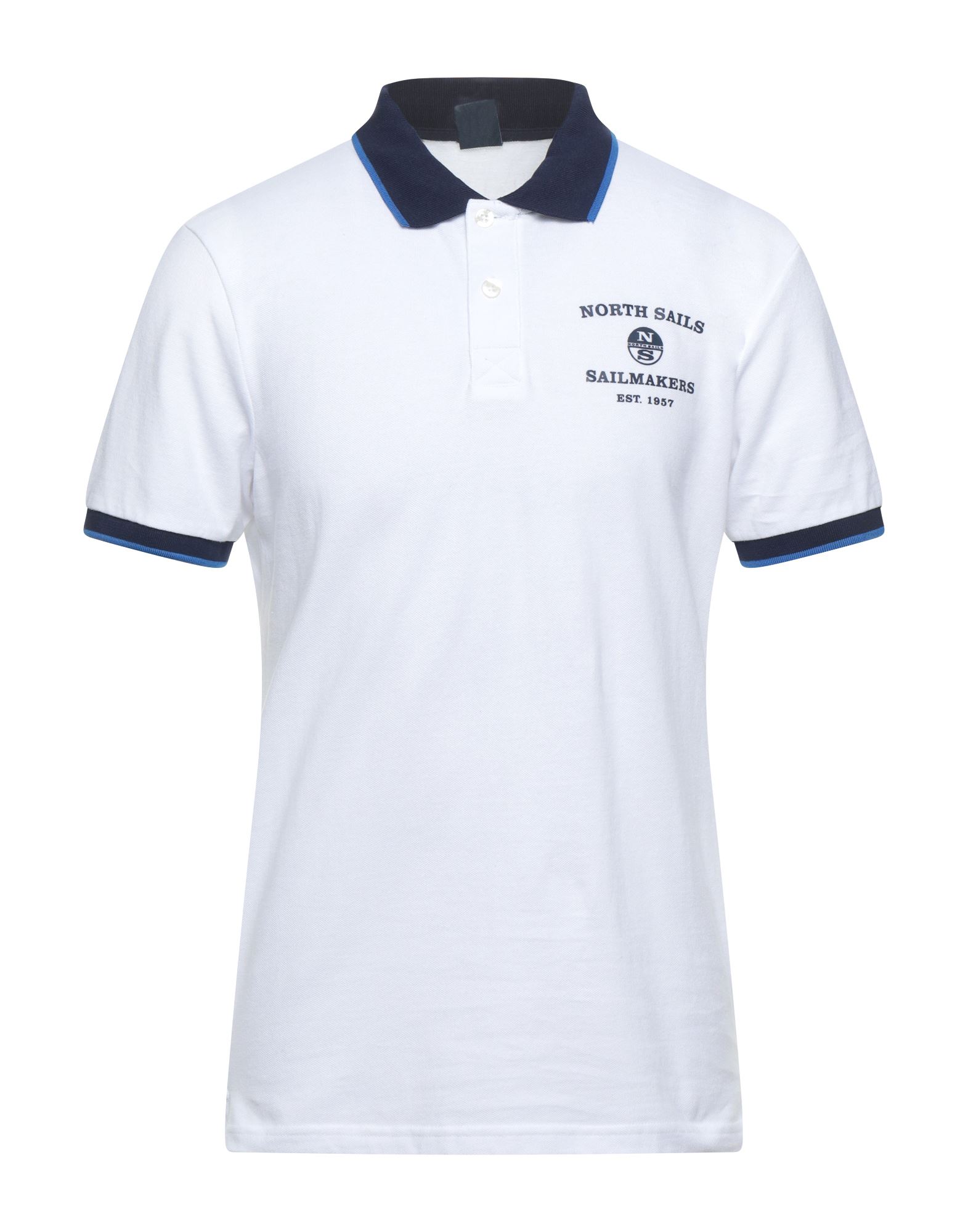 NORTH SAILS Poloshirt Herren Weiß von NORTH SAILS