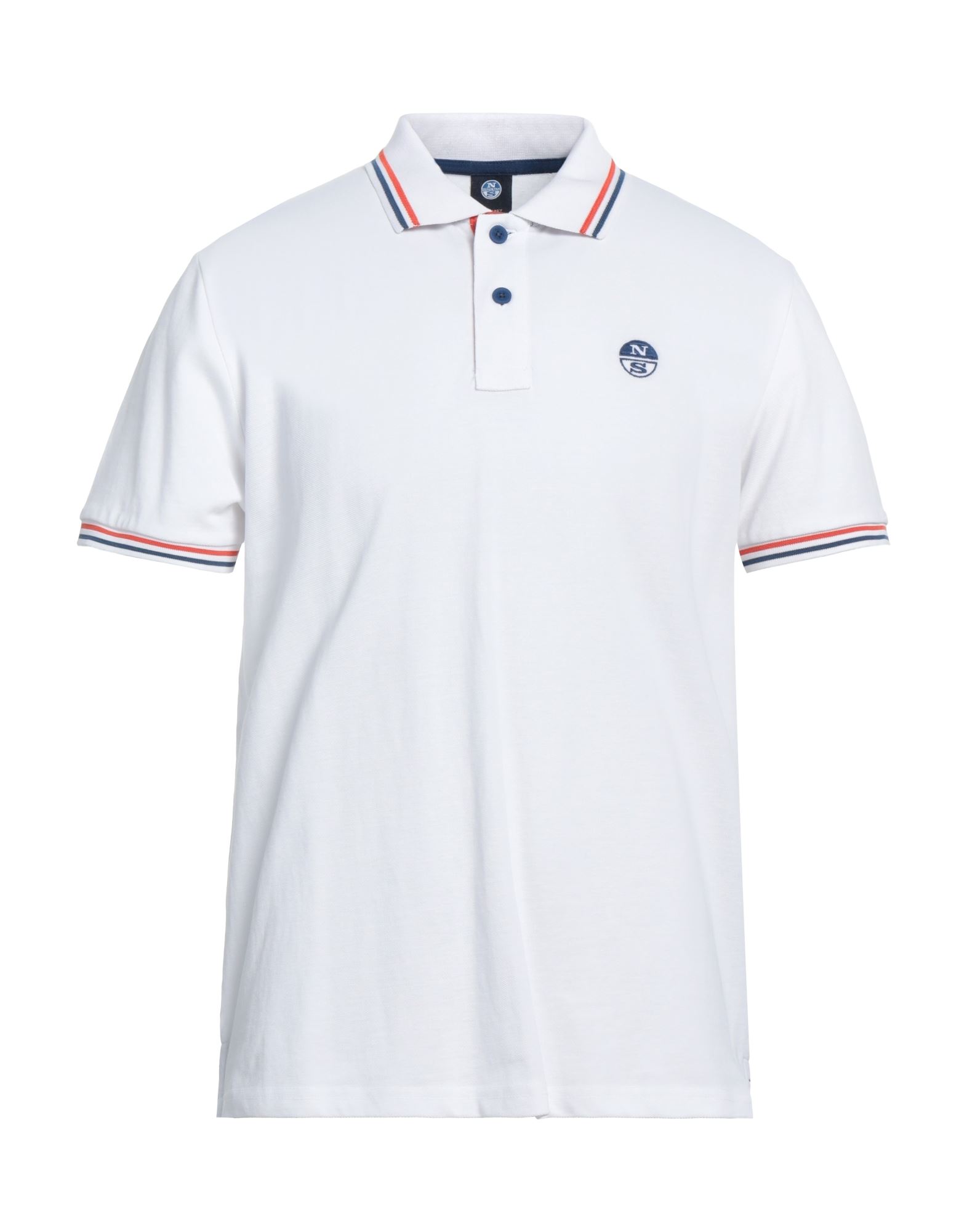 NORTH SAILS Poloshirt Herren Weiß von NORTH SAILS