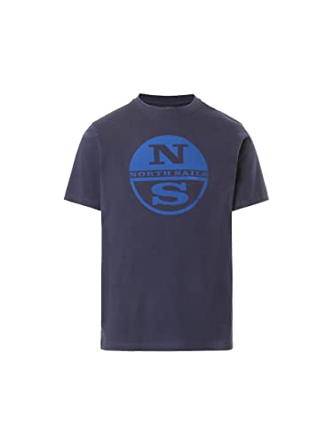 NORTH SAILS T-Shirt W/Graphic Herren T-Shirt, Blau, Small von NORTH SAILS