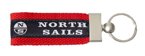 NORTH SAILS Schlüsselanhänger mit Metallring Artikel 623216 SCHLÜSSELANHÄNGER - cm. 9 x 3,5 x 1 (ca.), C001 Combo 1, Einheitsgröße von NORTH SAILS