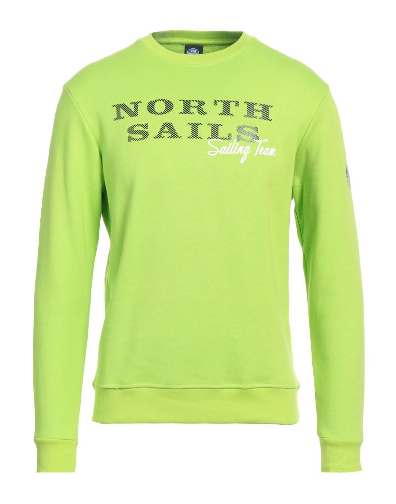 NORTH SAILS Sweatshirt Herren Limettengrün von NORTH SAILS