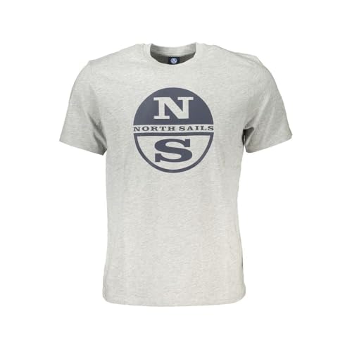 NORTH SAILS T-SHIRT MANICHE CORTE UOMO GRIGIO von NORTH SAILS