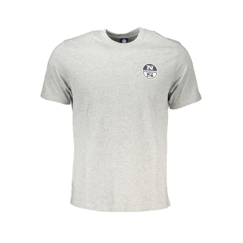 NORTH SAILS T-SHIRT MANICHE CORTE UOMO GRIGIO von NORTH SAILS