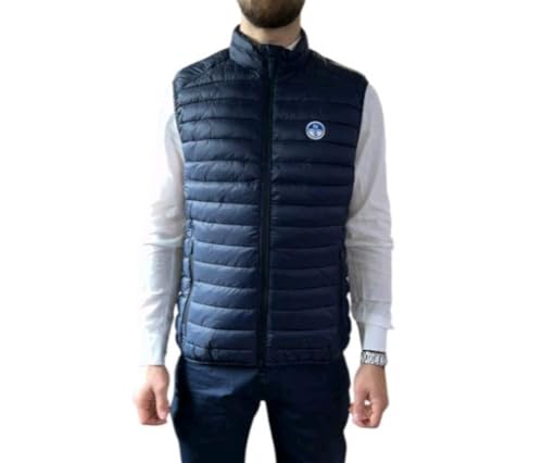NORTH SAILS Zephyr Ultralight 100 g – Herrenweste aus neuem, recyceltem Nylon mit wasserabweisender Beschichtung, marineblau, XXL von NORTH SAILS
