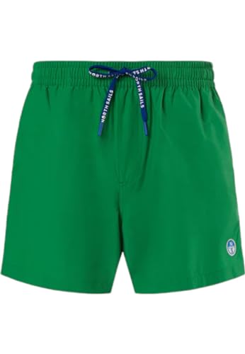 North Sails Badehose für Herren aus 100% recyceltem Polyester, Green Bee, X-Large von NORTH SAILS