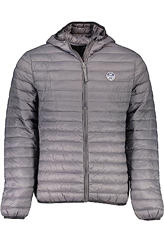 North Sails Graue Polyamid-Jacke - M, ohne Farbe, Keine Farbe, no-size von NORTH SAILS