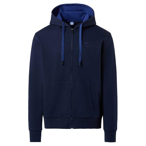 North Sails Logo Full Zip Sweatshirt L von NORTH SAILS
