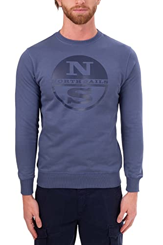 North Sails - Men's Crewneck Sweatshirt with Logo - Size XXL von NORTH SAILS