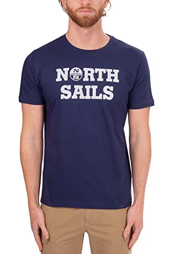 North Sails - Men's Regular Logo T-Shirt - Size XL von NORTH SAILS