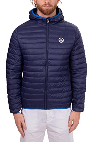 North Sails - Men's down Jacket with Logo Tape - Size L von NORTH SAILS
