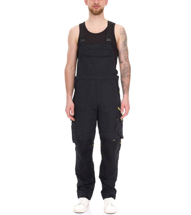 NORTHERN COUNTRY Latzhose mit Baumwollanteil Herren Arbeits-Hose mit vielen Fächern Workwear 37020769 Schwarz von NORTHERN COUNTRY