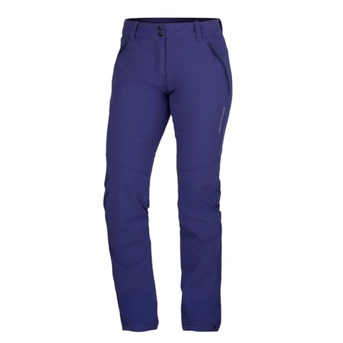 NORTHFINDER Damen-Trekking-Stretchhose mit normaler Passform TANA,Purple,L von NORTHFINDER