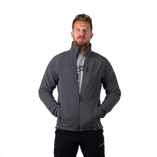 NORTHFINDER Fleece Pullover Herren MISSION | Warme Fleecejacke Herren mit einer Material verwendeten Antipilling- Technologie | Perfekt geeignet als Arbeitspullover herren von NORTHFINDER