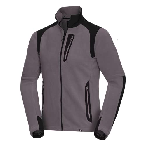 NORTHFINDER Fleece Pullover Herren Polartec® Micro 200 TRIBEC | Warme Fleecejacke Herren | Perfekt geeignet als Arbeitspullover herren von NORTHFINDER